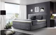 Boxspringbett Dunlopillo Superior, grau, 180 x 200 cm