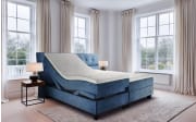 Boxspringbett Dunlopillo Superior, blau, 180 x 200 cm