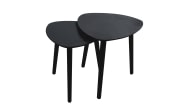 Beistelltisch Twinny, schwarz