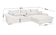 Wohnlandschaft Verona, beige