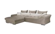 Wohnlandschaft Verona, beige, Ottomane links