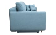 Schlafsofa Nord in aqua, mit Schlaffunktion, Liegefläche ca. 145 x 190 cm