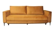 Schlafsofa Terra in orange, mit Schlaffunktion, Liegefläche ca. 145 x 190 cm