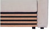 Schlafsofa Roma, beige, 153 x 200 cm