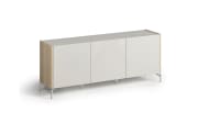 Sideboard Dillon, Eiche Lindberg-Nachbildung/grau