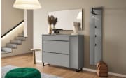Kommode Brera, grau, inkl. Softclose Funktion
