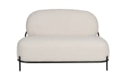 Sofa Polly Teddy, elfenbein