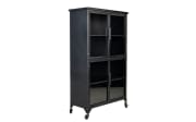 Kabinett Ferre L in Vintage schwarz, 76 cm 