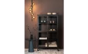 Kabinett Ferre L in Vintage schwarz, 76 cm 