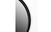 Spiegel Matz Round, schwarz, 60 cm 