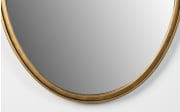 Spiegel Matz Oval M, Antik Messing, 60 x 160 cm 