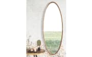 Spiegel Matz Oval M, Antik Messing, 60 x 160 cm 