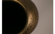 Vase Bahir aus Aluminium in gold, 40 cm