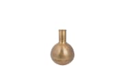 Vase Hari Fat aus vermessingtes Eisen in gold, 31 cm