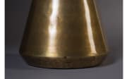 Vase Hari Slim aus vermessingtes Eisen in antik gold, 37 cm