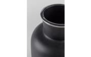 Vase Farma L aus Aluminium in schwarz, 31 cm