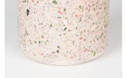 Vase Fajen aus Terrazzo in pink