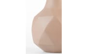 Vase Bloom aus Aluminium in rose/pink