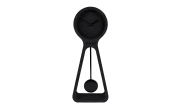 Tischuhr Pendulum Time All, schwarz
