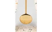 Tischuhr Pendulum Time Terrazzo aus Beton in weiß