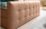 Motor-Boxspringbett Barell, cognac, 180 x 200 cm, Härtegrad 3 und 4