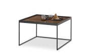 Couchtisch Orlando, Räuchereiche massiv, 80 cm 