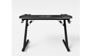Minecraft Gaming Tisch, schwarz, 120 x 74 cm