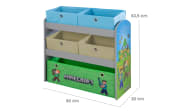 Minecraft Spielregal, bunt