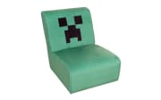 Minecraft Drehsessel Creeper, grün/schwarz