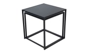 Minecraft Beistelltisch 2er-Set, schwarz/grau