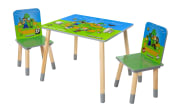 Minecraft Sitzgruppen-Set, grün/blau