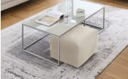 Hocker Ensemble Naila, cream