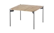 Couchtisch Alto, Asteiche massiv geölt, 60 cm
