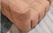 Drehsessel Janne, orange, inkl. Drehfunktion 