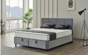 Polsterbett Almila, grau, 180 x 200 cm