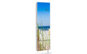 Wanddrehschrank WISTA.SEASIDE, Glas/bunt