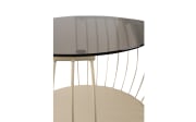 Couchtisch Vietnam 1, creme/bronze