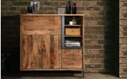 Highboard Valencia, massives Mangoholz