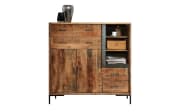 Highboard Valencia, massives Mangoholz