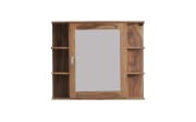 Spiegelschrank Yoga, Shishamholz, 85 x 73 cm