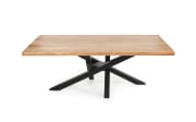 Esstisch Mesa verde, Eichenholz/schwarz