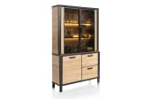Buffet Sardinie, Laminato natural vintage, inkl. LED-Beleuchtung