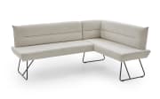 Eckbank Conny, cream, links