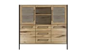 Highboard 3013, Charakter-Eiche massiv