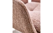Schalen-Sessel Virello, rose/beige