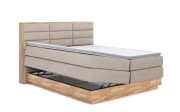 Boxspringbett Incana II, natural, inkl. Bettkästen
