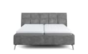 Polsterbett Nivora, steel