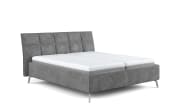 Polsterbett Nivora, steel