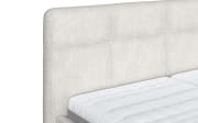 Polsterbett Toscana I, cream