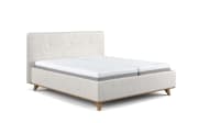 Polsterbett Toscana I, cream